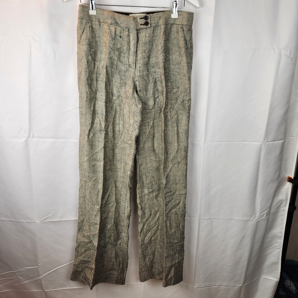 Etro linen pants size 8(44) in EUC